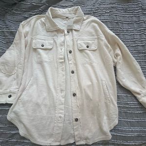 Free People -Ruby Jacket - Size Medium - Soft shacket with an oversize fit - NWT